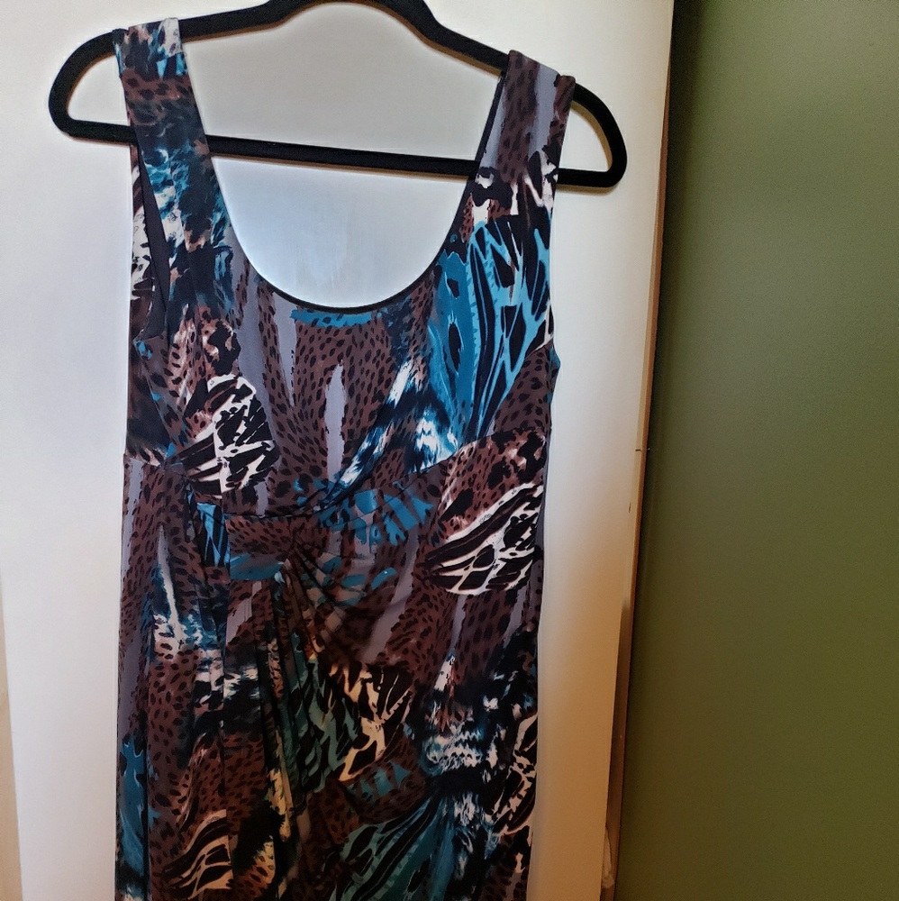 Animal print dress